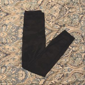 lululemon athletica Black Camo Leggings
